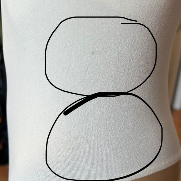 IRR Free People Intimately Ready Or Not Bodysuit size L/XL Ivory White F1 - Picture 7 of 8